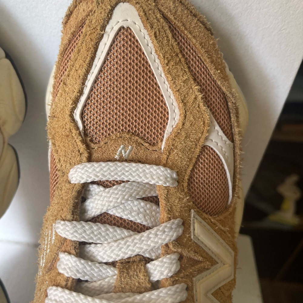 New Balance 9060 Great Plains Calcium Linen U9060HMT 6W, 4.5M Beige Tan - Picture 7 of 13